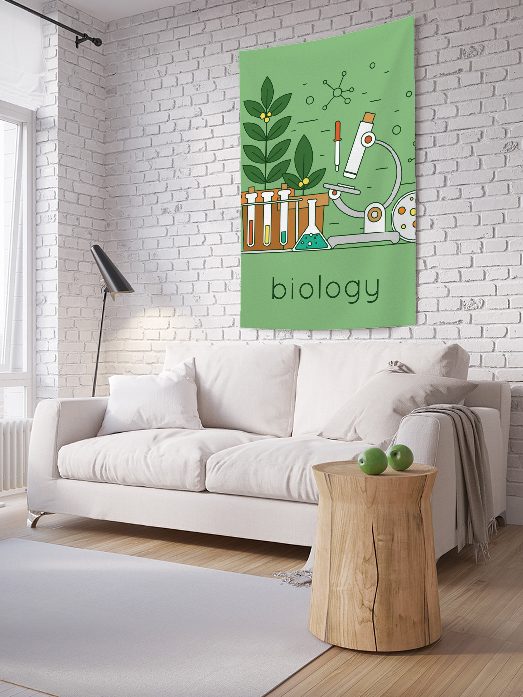 

Вертикальное фотопанно на стену JoyArty Предмет Биология 150x200 см, Предмет Биология