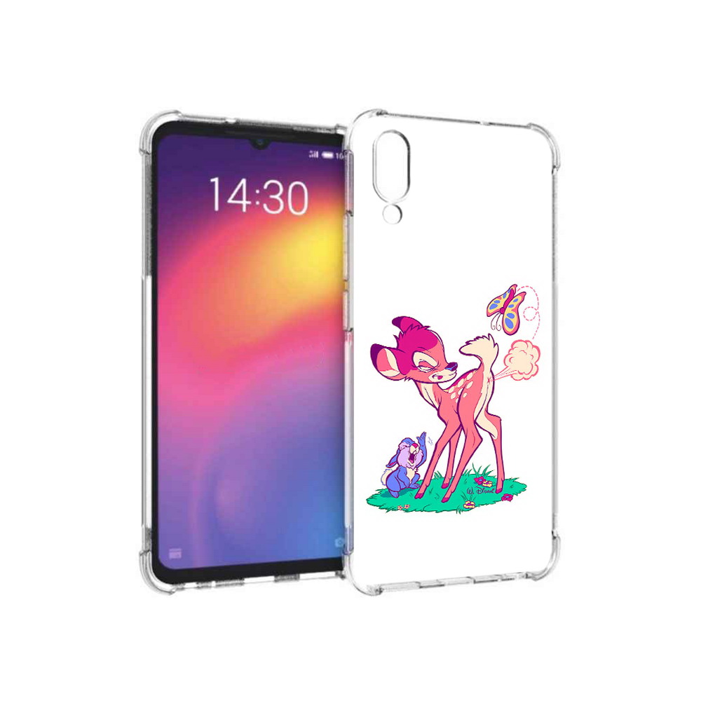 

Чехол MyPads Tocco для Meizu Note 9 смешной олененок (PT134513.88.610), Прозрачный, Tocco
