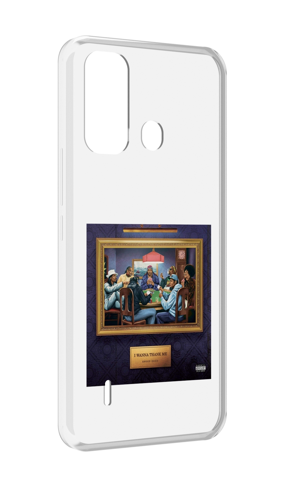 

Чехол MyPads Snoop Dogg WANNA THANK ME для ITEL A49 / A58 / A58 Pro, Прозрачный, Tocco