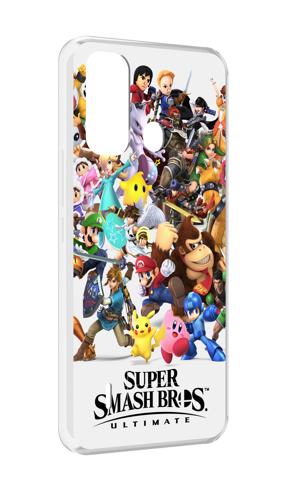 

Чехол MyPads Super Smash Bros для ITEL A49 / A58 / A58 Pro, Прозрачный, Tocco