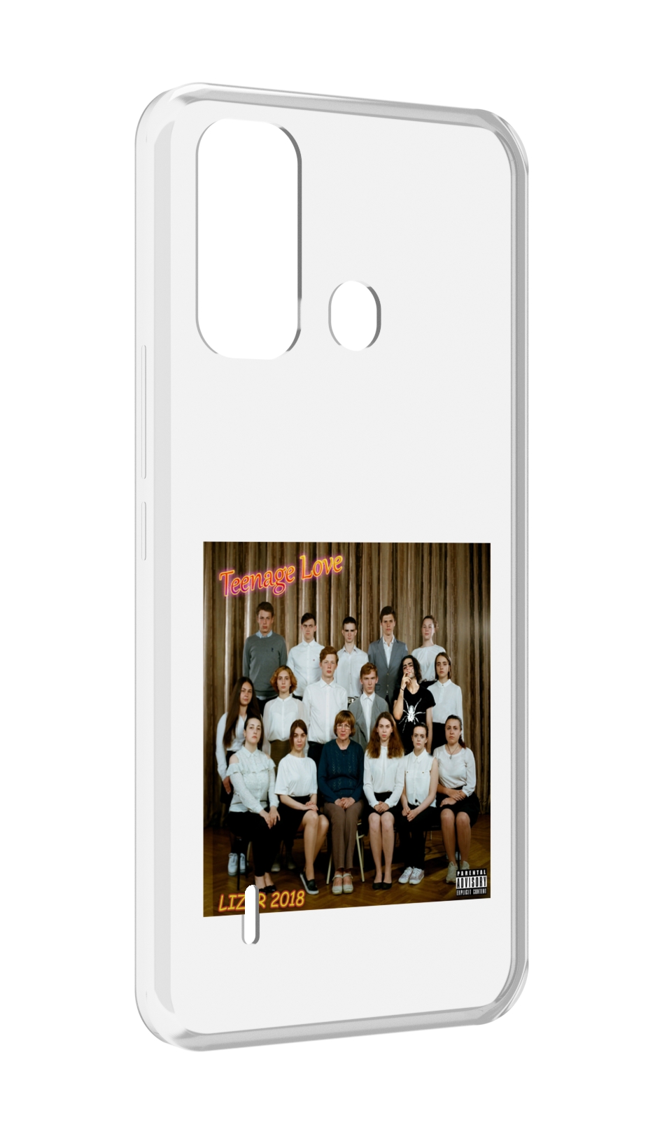 

Чехол MyPads Teenage Love LIZER для ITEL A49 / A58 / A58 Pro, Прозрачный, Tocco