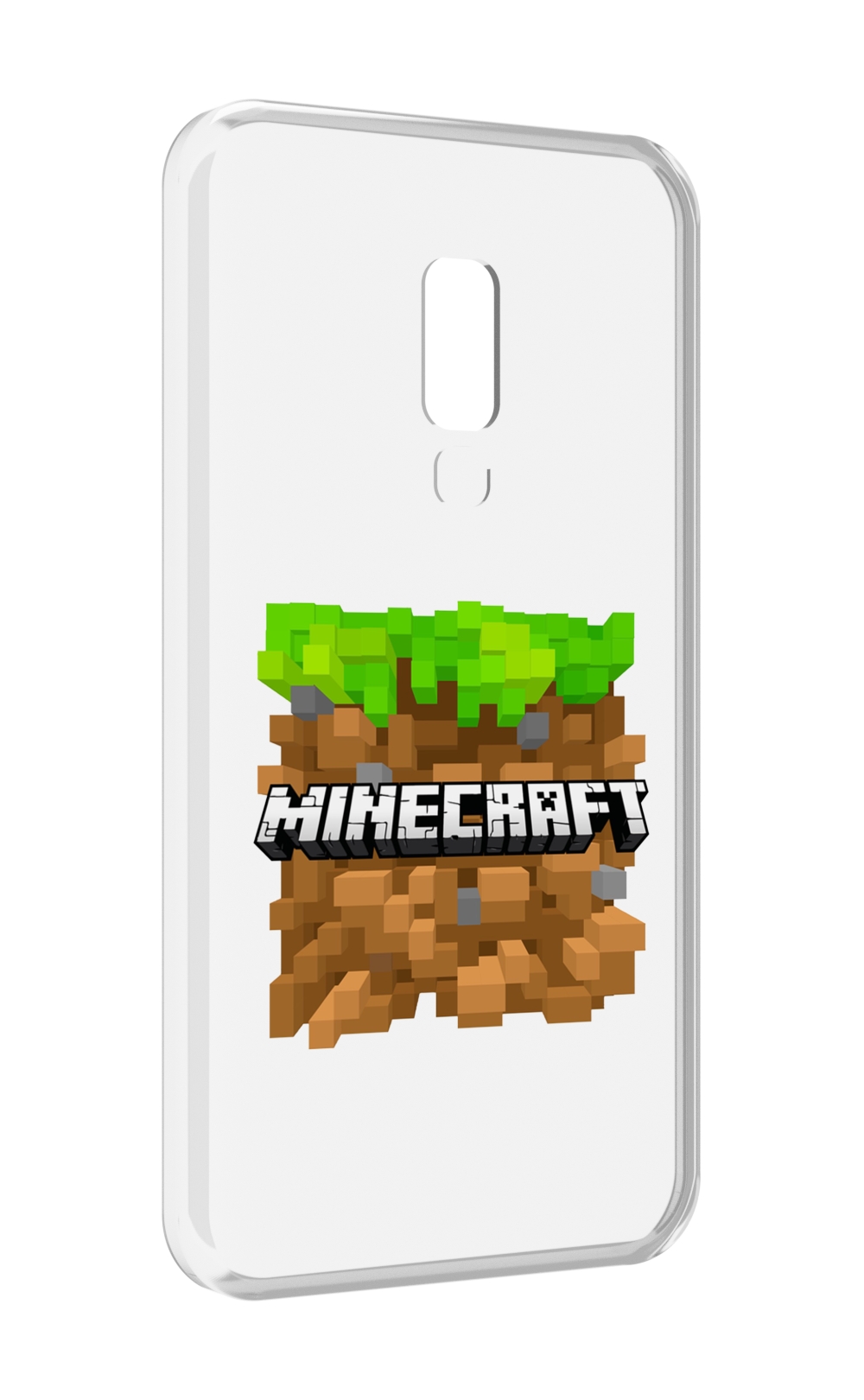 

Чехол MyPads Minecraft-2 для Meizu 15, Прозрачный, Tocco