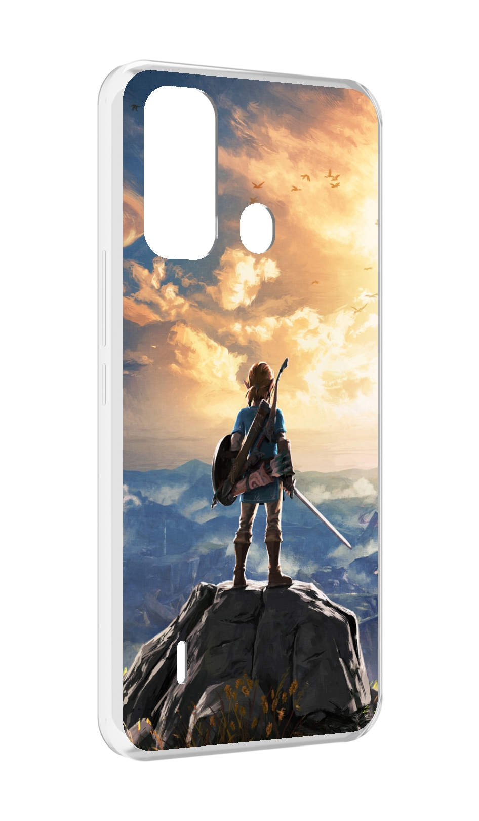 

Чехол MyPads The Legend of Zelda для ITEL A49 / A58 / A58 Pro, Прозрачный, Tocco
