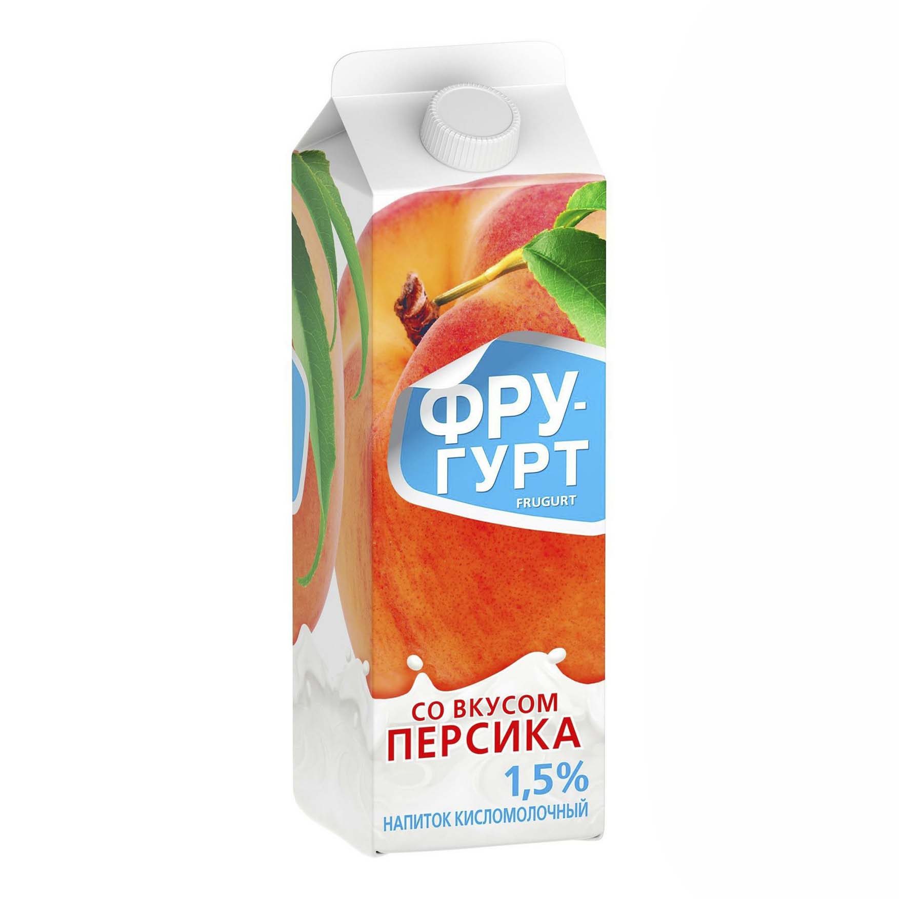 

Кисломолочный напиток Фругурт персик 1,5% 950 г бзмж