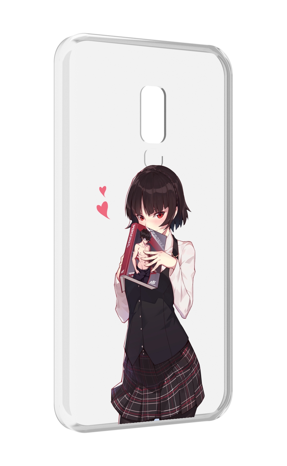 

Чехол MyPads Persona 5 - Makoto Niijima для Meizu 15, Прозрачный, Tocco