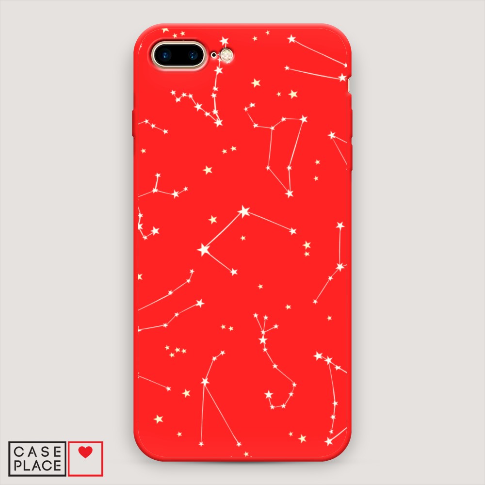 

Матовый силиконовый чехол "Созвездия" на Apple iPhone 7 Plus, 10753-1