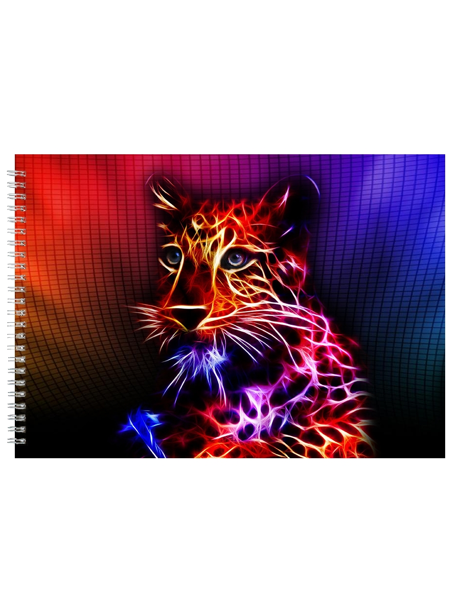 

Альбом для рисования DRABS Неоновый котик