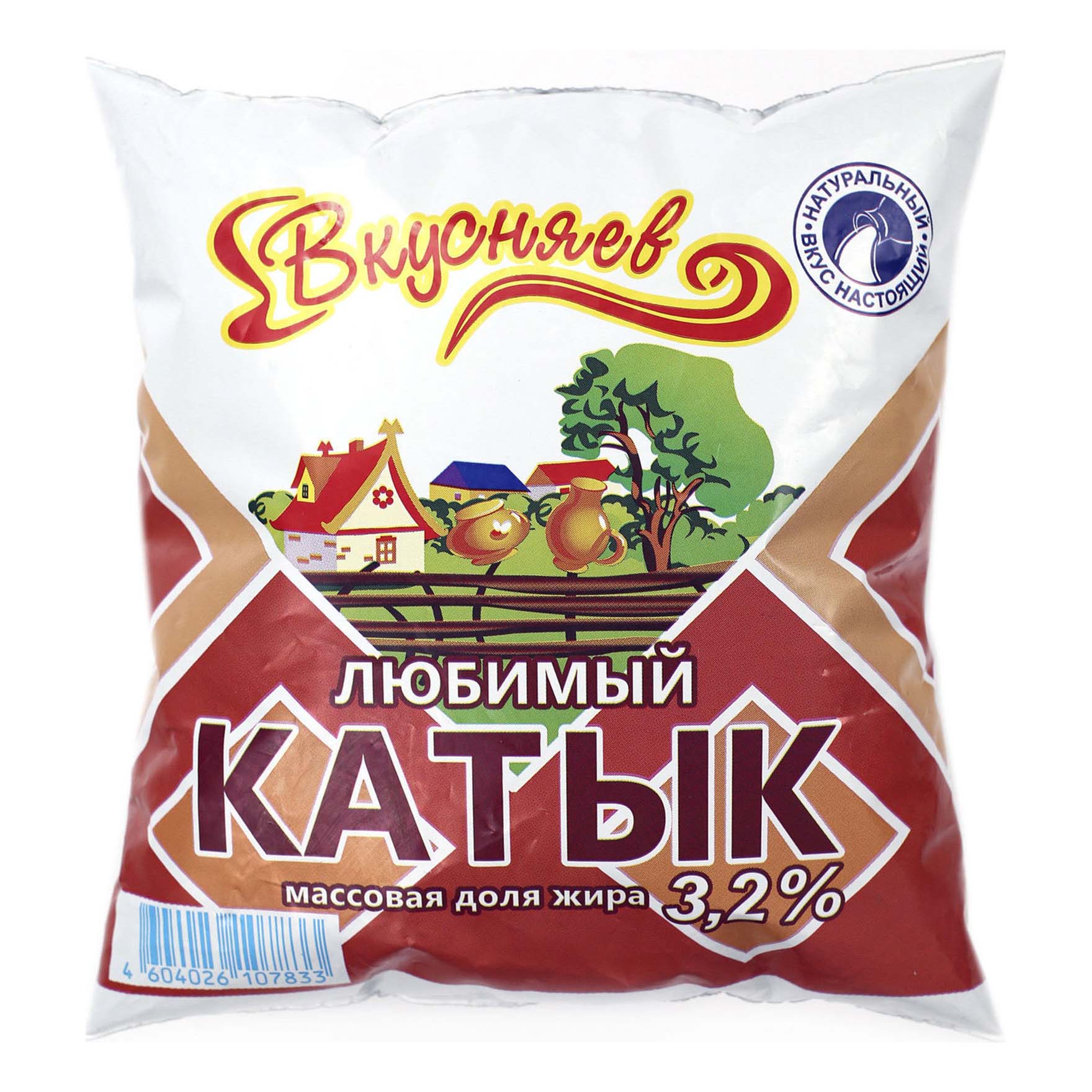 

Катык Вкусняев Любимый 3,2% 500 мл бзмж