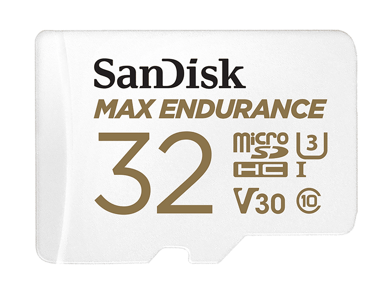 фото Карта памяти sandisk microsd max endurance class 10 uhs-i sdsqqvr-032g-gn6ia