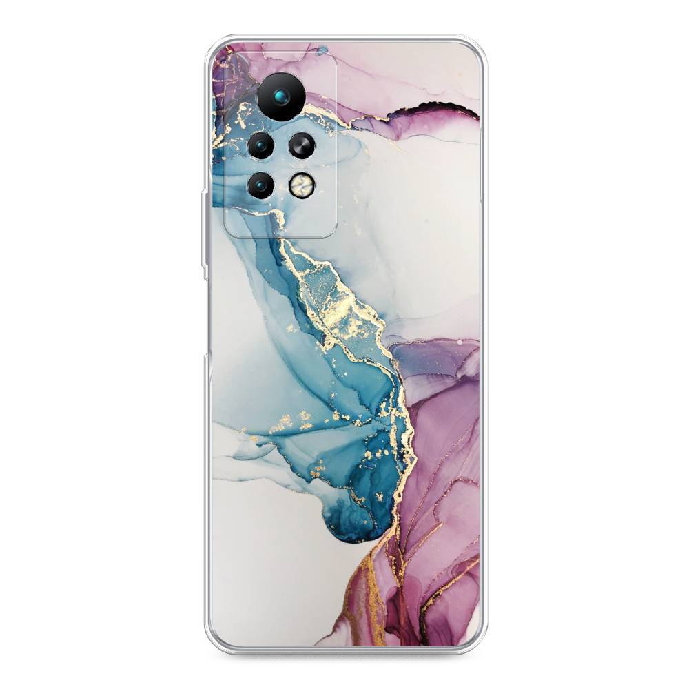 

Чехол для Infinix Note 11 Pro "Розовые разводы рисунок", 3100550-3