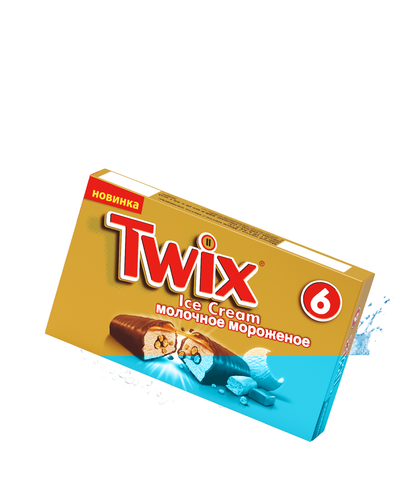 

Мороженое молочное Twix сливочный с печеньем-карамелью в шоколадной глазури 205,2 г бзмж