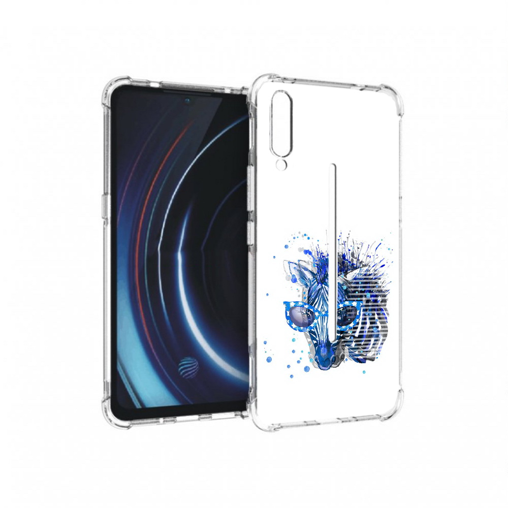 

Чехол MyPads Tocco для Vivo iQOO расплывчатая зебра (PT226955.389.577), Прозрачный, Tocco
