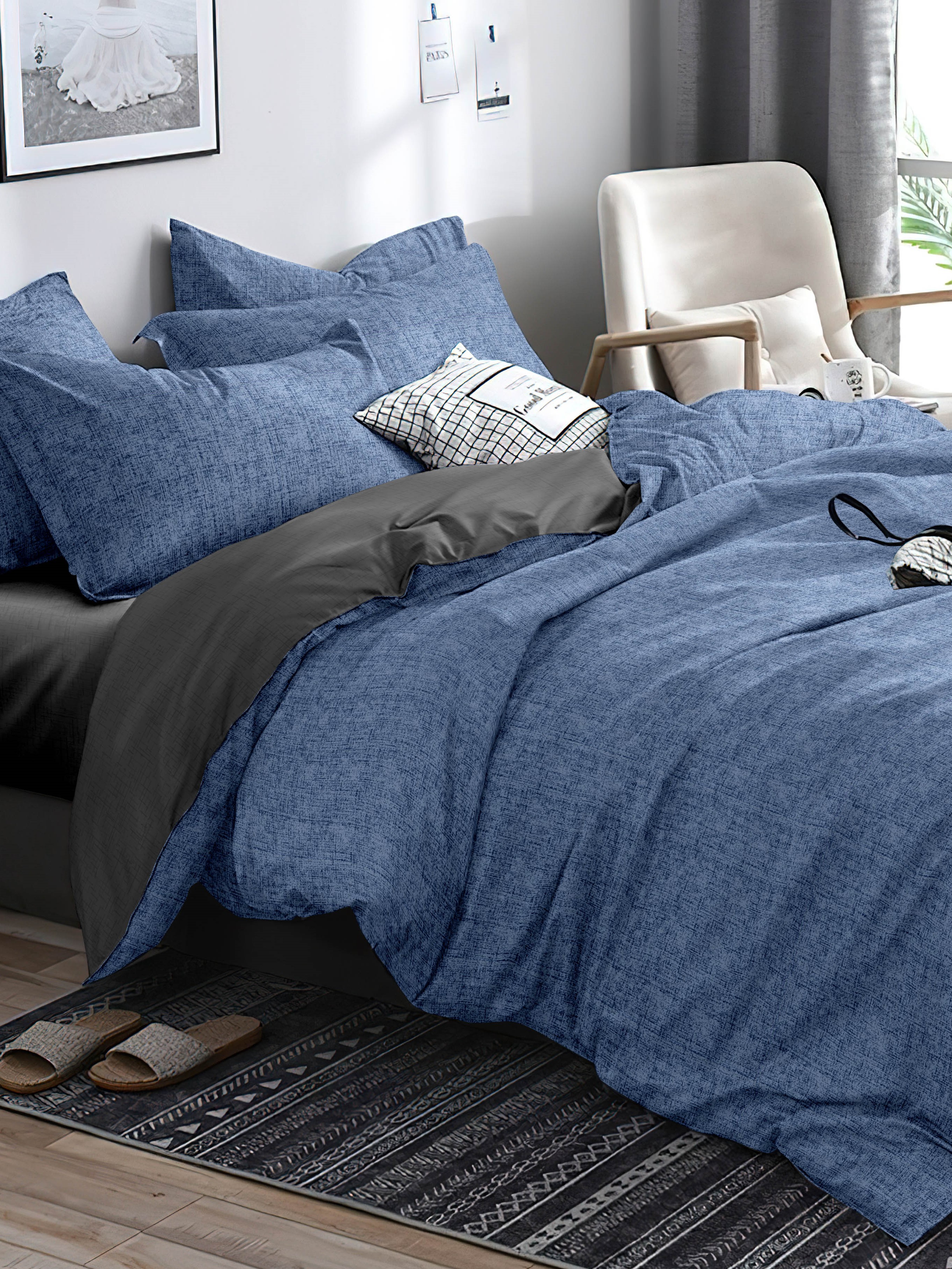 

Комплект постельного белья Павлина 11523 1,5 спальный Полисатин наволочки 70x70, 11523