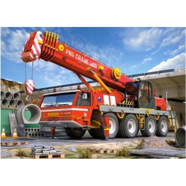 

Пазл midi Castorlаnd Авто-кран 180 дет, 00000030108