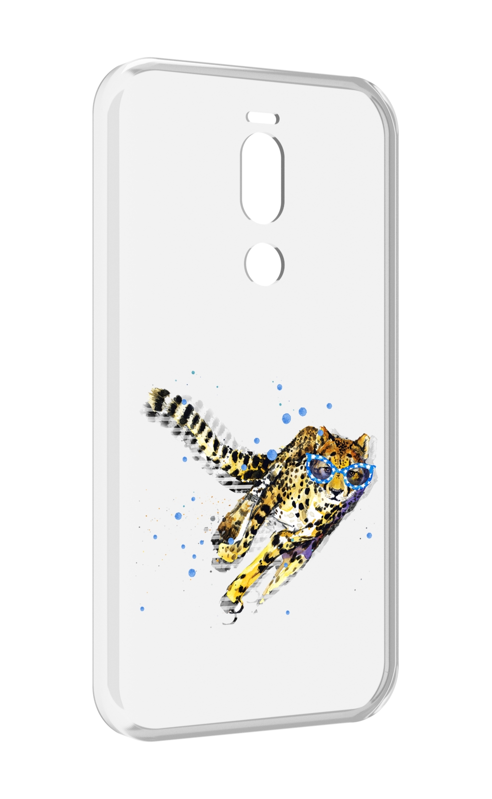 

Чехол Mypads Гепард В Очках Для Meizu X8, Прозрачный, Tocco