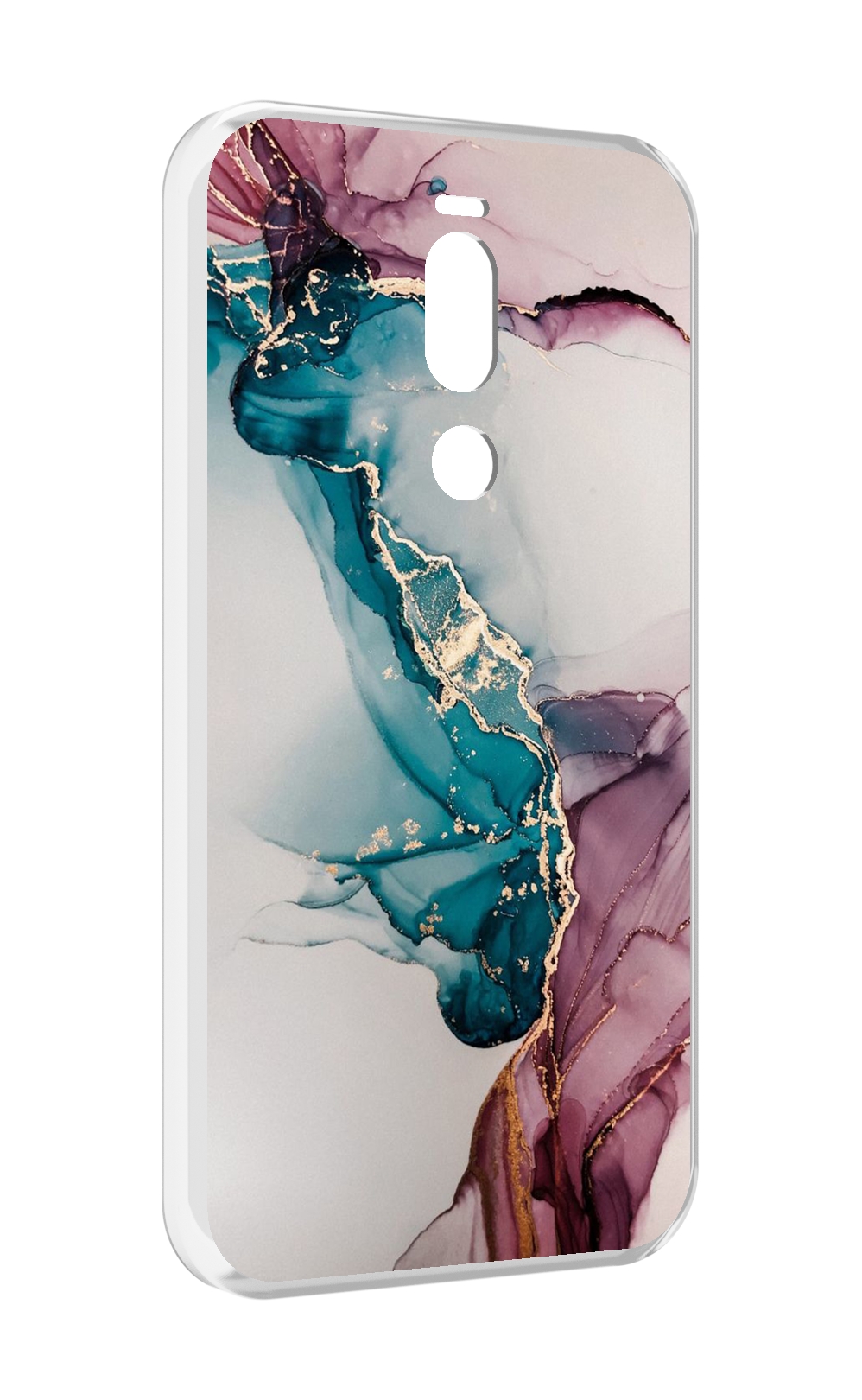 

Чехол Mypads Фиолетовый Синий Краски Для Meizu X8, Прозрачный, Tocco