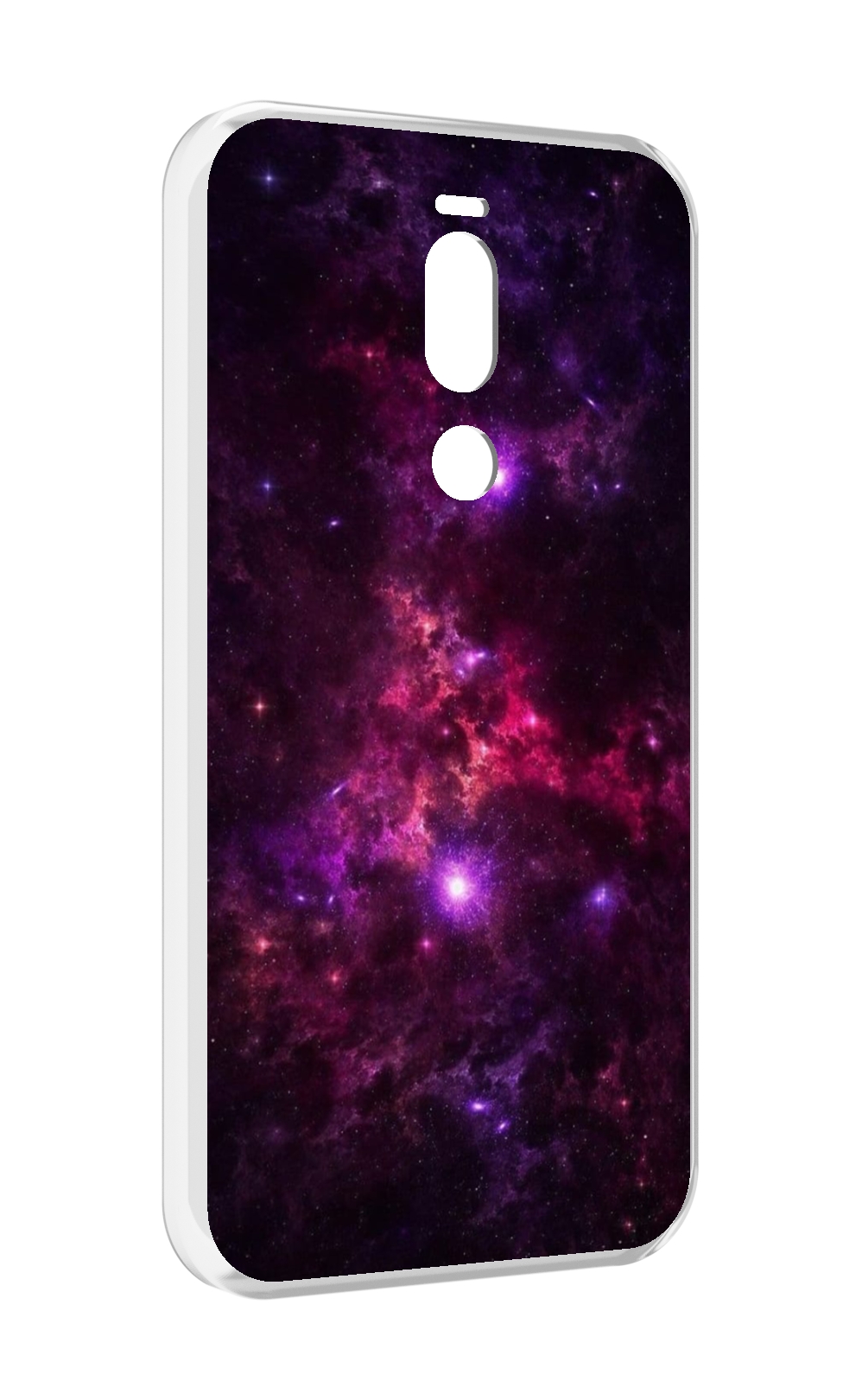 

Чехол Mypads Фиолетовый-Космос-С-Облаками Для Meizu X8, Прозрачный, Tocco