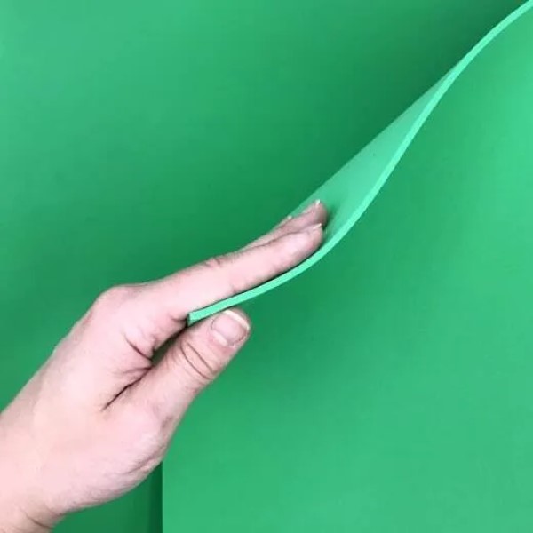 

Материал эва фоам зеленый для косплея eva foam твердость 45 шор, 2мм толщина , ширина 50см