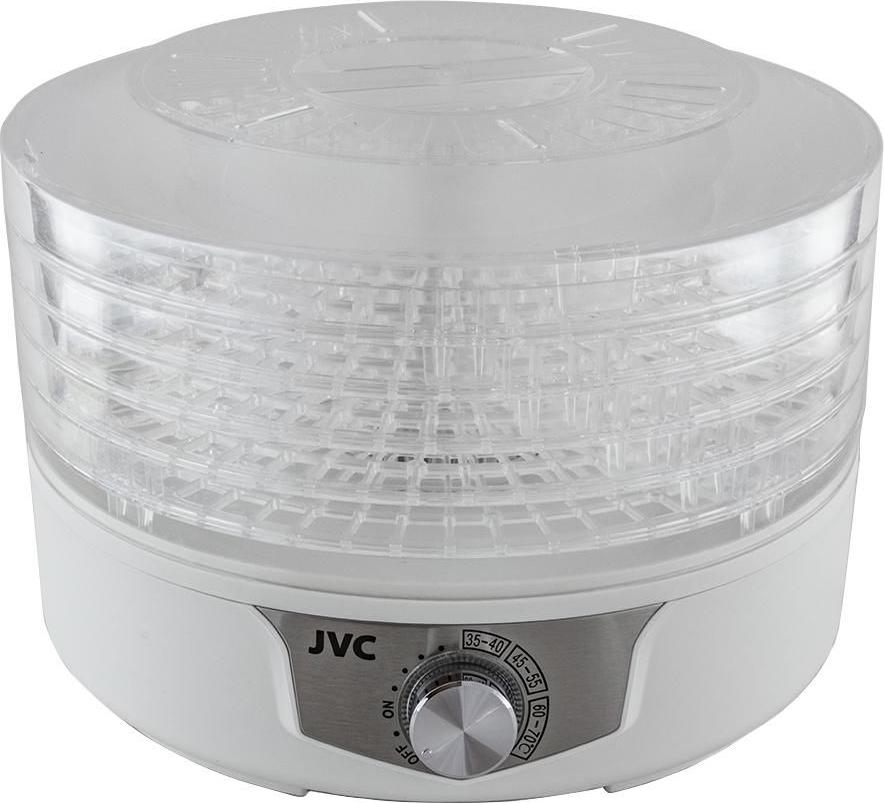 фото Сушилка для овощей и фруктов jvc jk-fd753 380вт, 5 секций, мех. управление nobrand