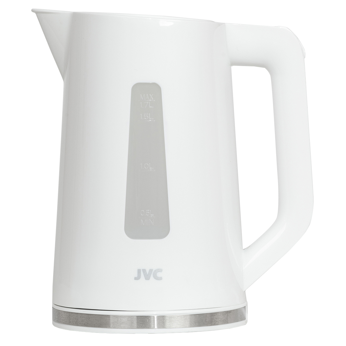 Чайник электрический JVC JK-KE1215 1.7 л белый пароочиститель bort bdr 2500 rr 2200 вт 45 г мин нагрев 120 с 1 5 л белый