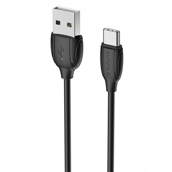 

Кабель Borofone BX19 Benefit USB - Type-, 1.3 А, 1 м, черный, BX19 Benefit