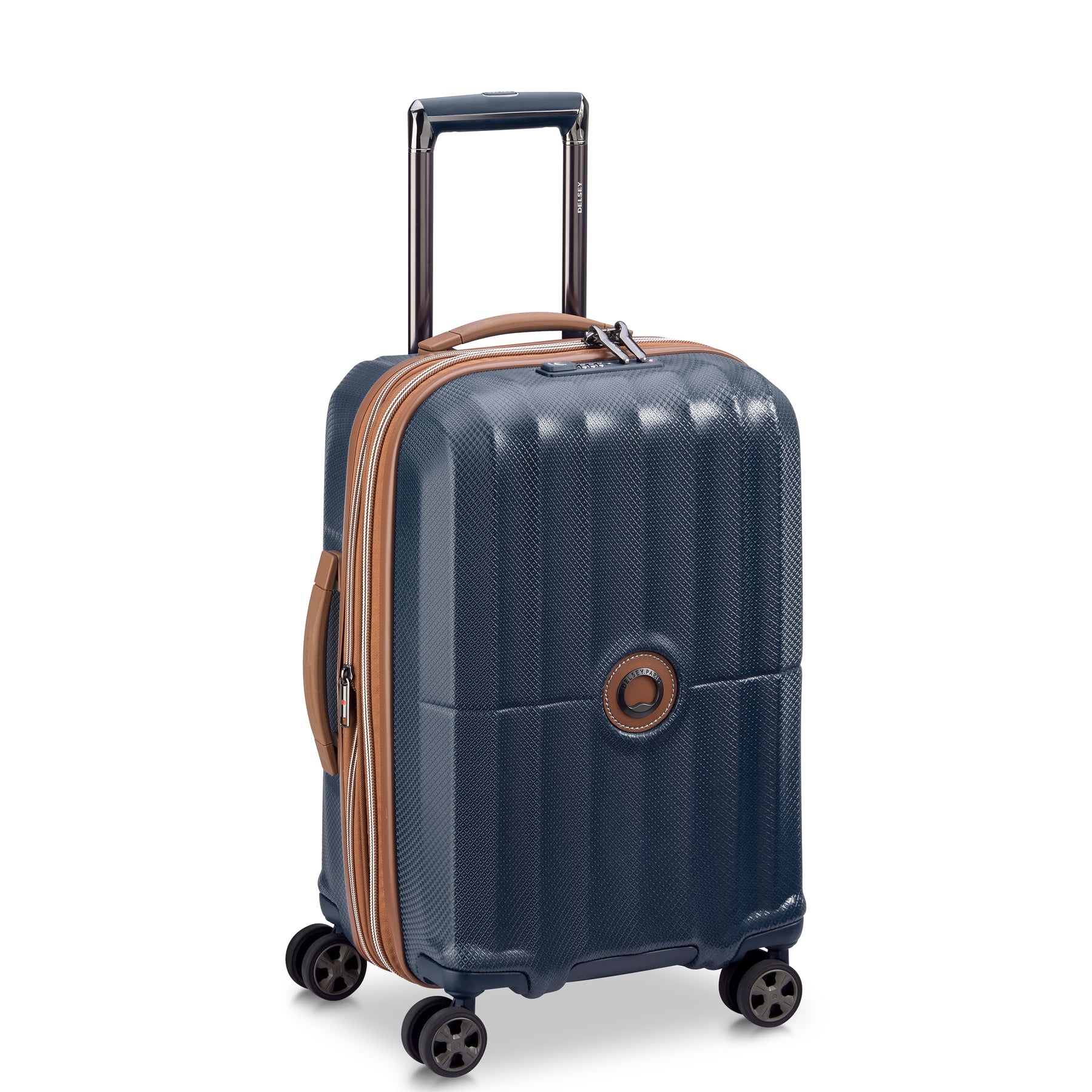 

Чемодан мужской Delsey 002087801 синий, 55x35x25 см, 002087801