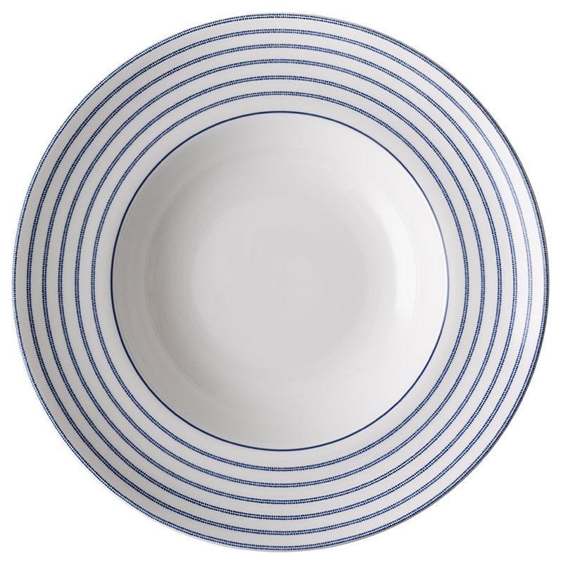 

Тарелка для пасты Laura Ashley Blueprint Candy Stripe