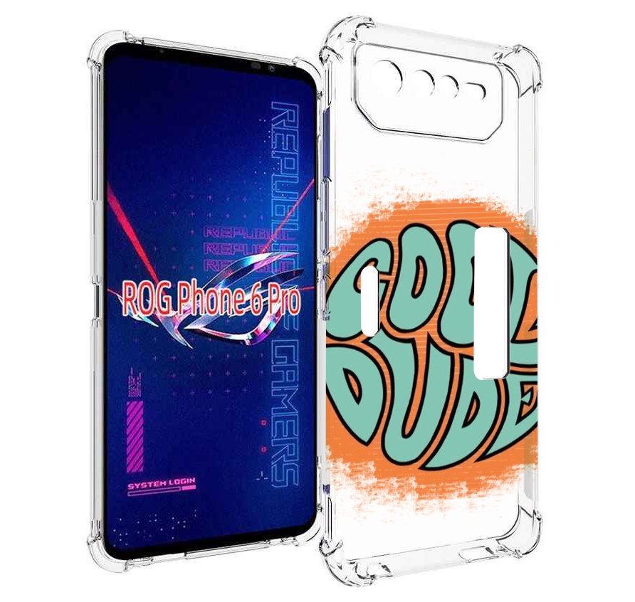 

Чехол MyPads хороший приятель для Asus ROG Phone 6 Pro, Прозрачный, Tocco