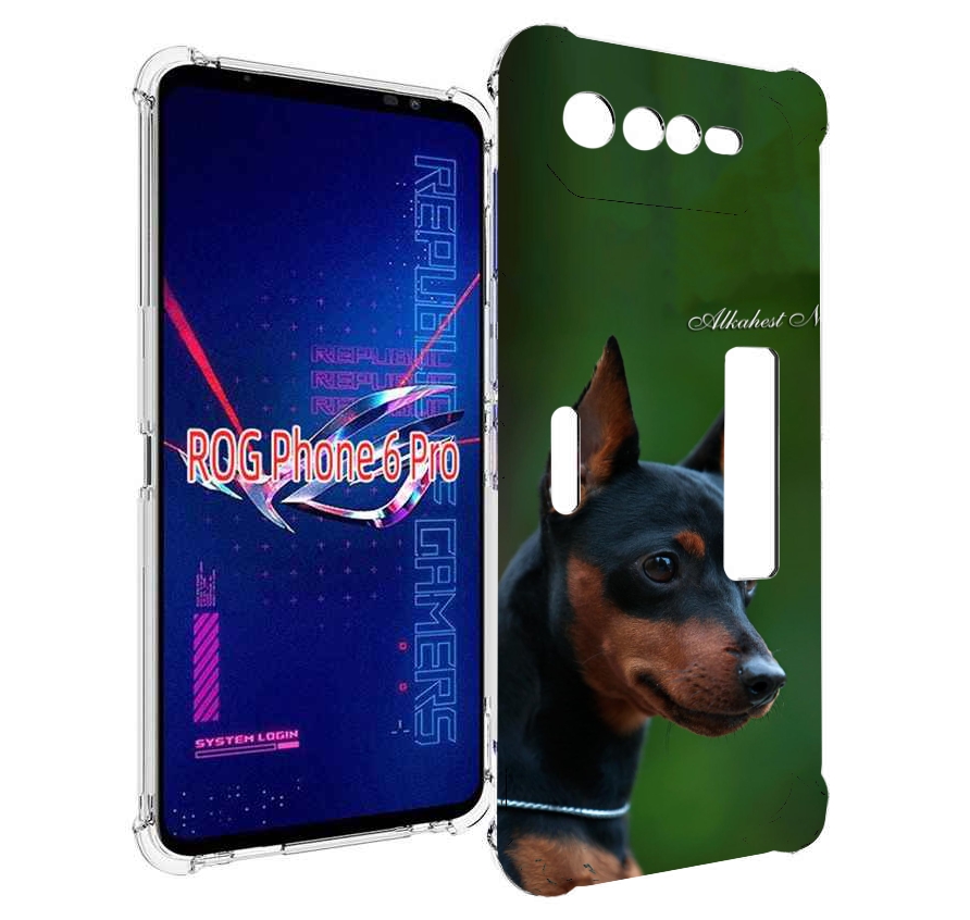 

Чехол MyPads цвергпинчер черпинчер для Asus ROG Phone 6 Pro, Прозрачный, Tocco
