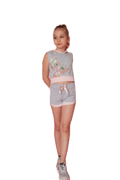

Футболка для девочки Little Star Girls 1668-yX, 116-122, св.-серый(доставка из-за рубежа)