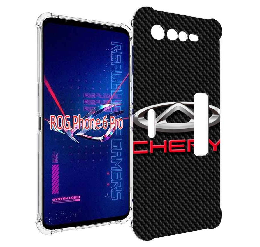 

Чехол MyPads chery 2 для Asus ROG Phone 6 Pro, Прозрачный, Tocco