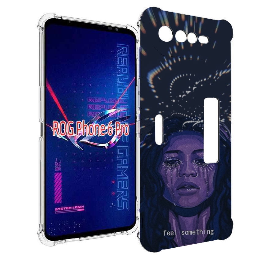 

Чехол MyPads чувствую себя непонятно женский для Asus ROG Phone 6 Pro, Прозрачный, Tocco