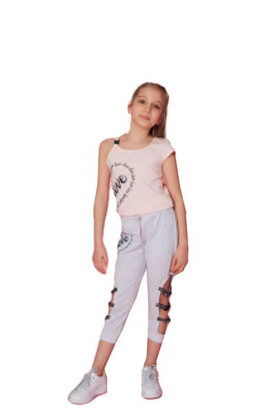 

Футболка для девочки Little Star Girls L11621, 140-146, пудровый(доставка из-за рубежа)