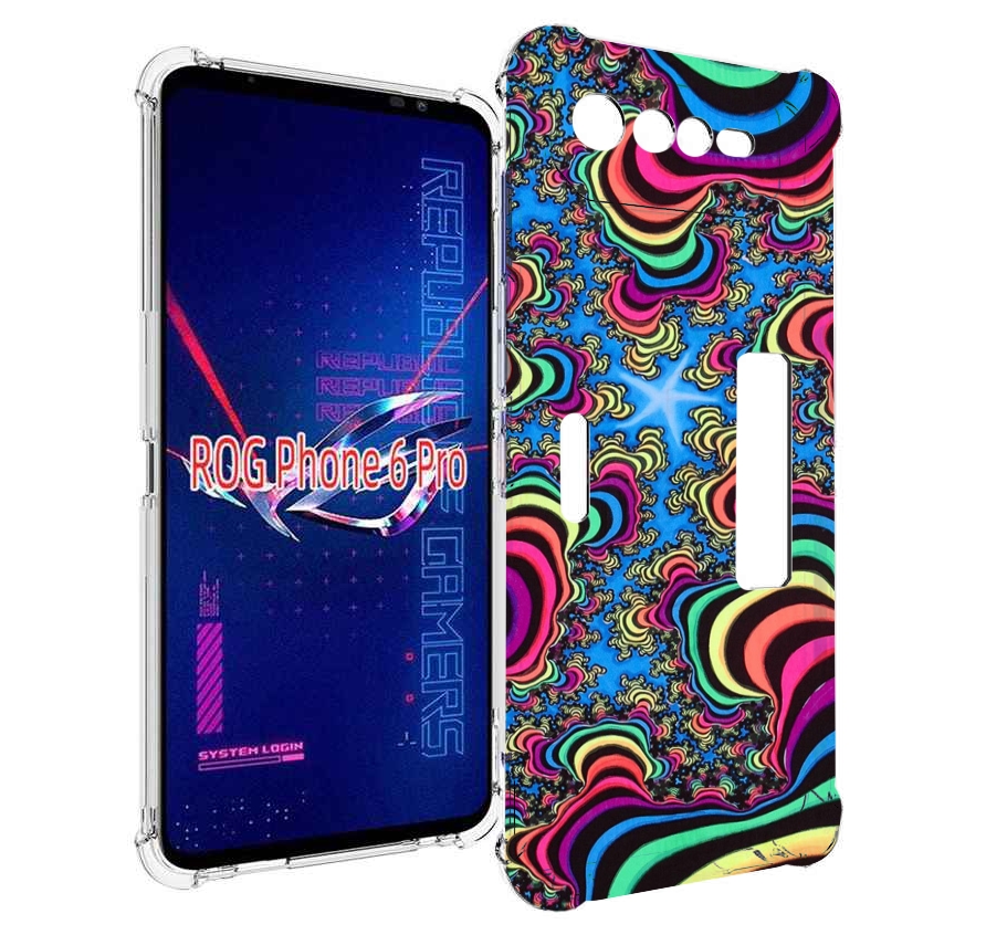 

Чехол MyPads щупальца иллюзия для Asus ROG Phone 6 Pro, Прозрачный, Tocco
