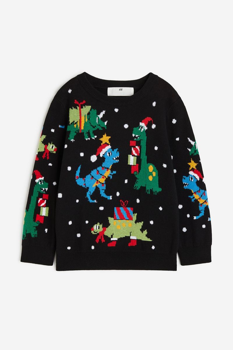 

Джемпер детский H&M 1164575, черный, 122, 1164575