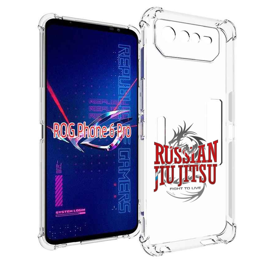 

Чехол MyPads джиу джитсу для Asus ROG Phone 6 Pro, Прозрачный, Tocco