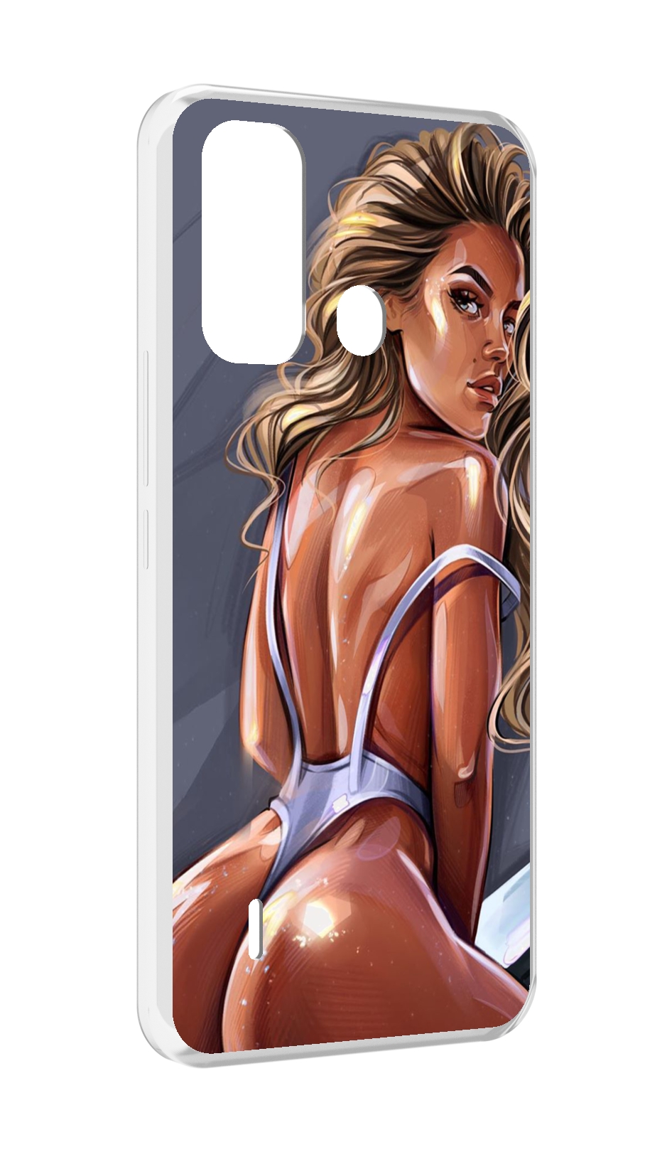 

Чехол MyPads craigos-art для ITEL A49 / A58 / A58 Pro, Прозрачный, Tocco