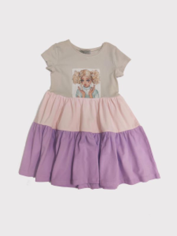 

Платье для девочки Little Star Girls, 6-7 лет, св.-коричневый (доставка из-за рубежа)