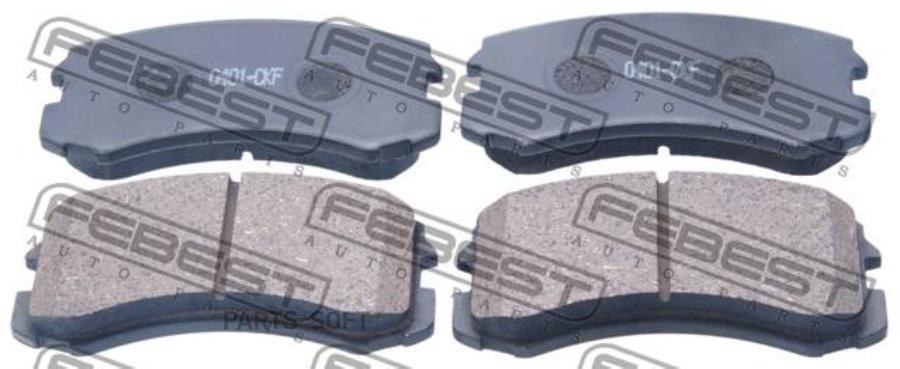 

Тормозные колодки FEBEST передние 0401CKF