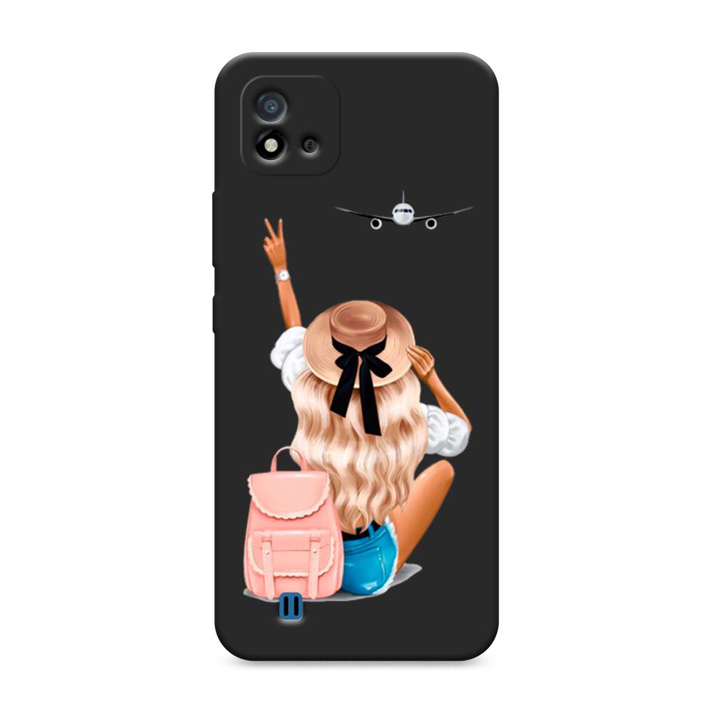 

Чехол Awog на Realme C20 "Автостопом самолетом", Разноцветный, 254852-1