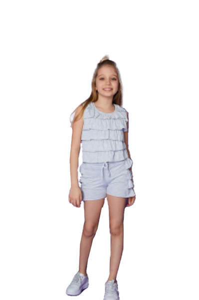 

Топ для девочки Little Star Girls L10721Y1949X, 128-134, св.-серый(доставка из-за рубежа)