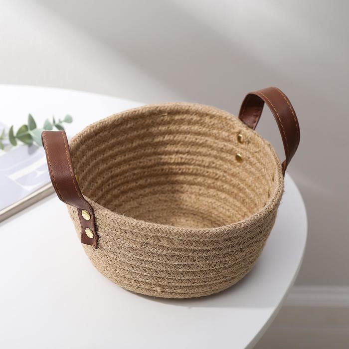 

Корзины и коробки Доляна плетеная, Айко, 21,5х21,5х16,5 см, плетеная, "Айко", 21,5х21,5х16,5 см