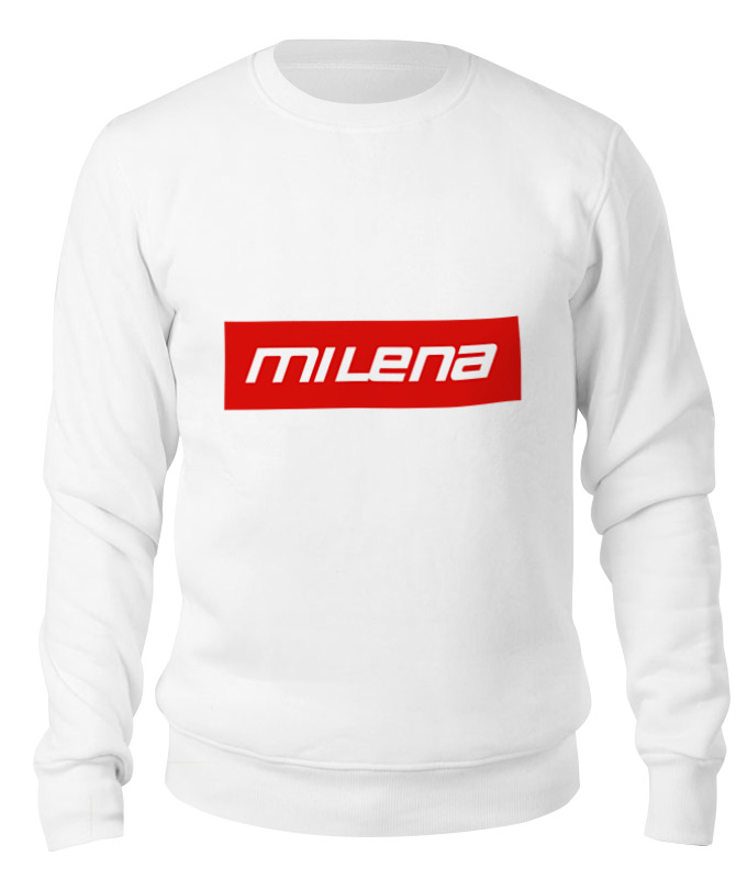 

Свитшот унисекс Printio Milena белый 2XL, Milena
