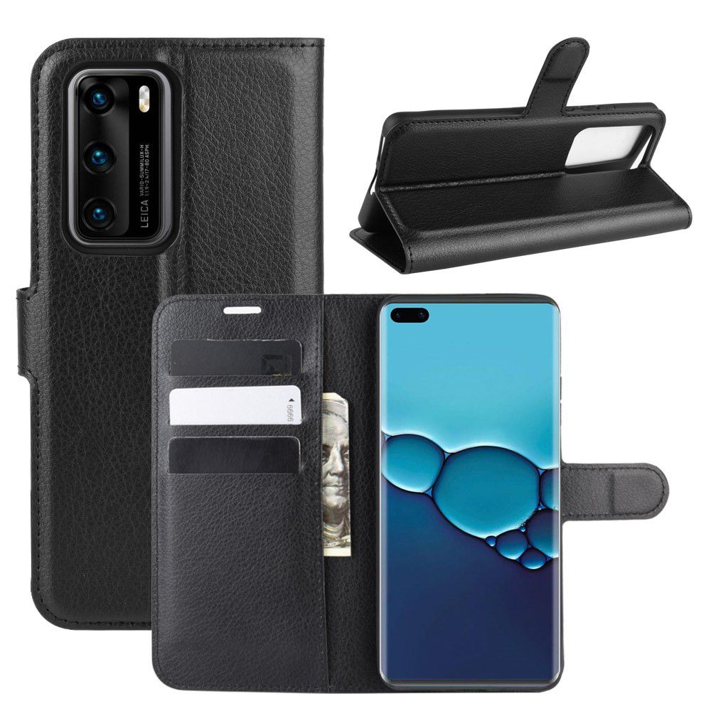 

Чехол Wallet для смартфона Huawei P40 черный
