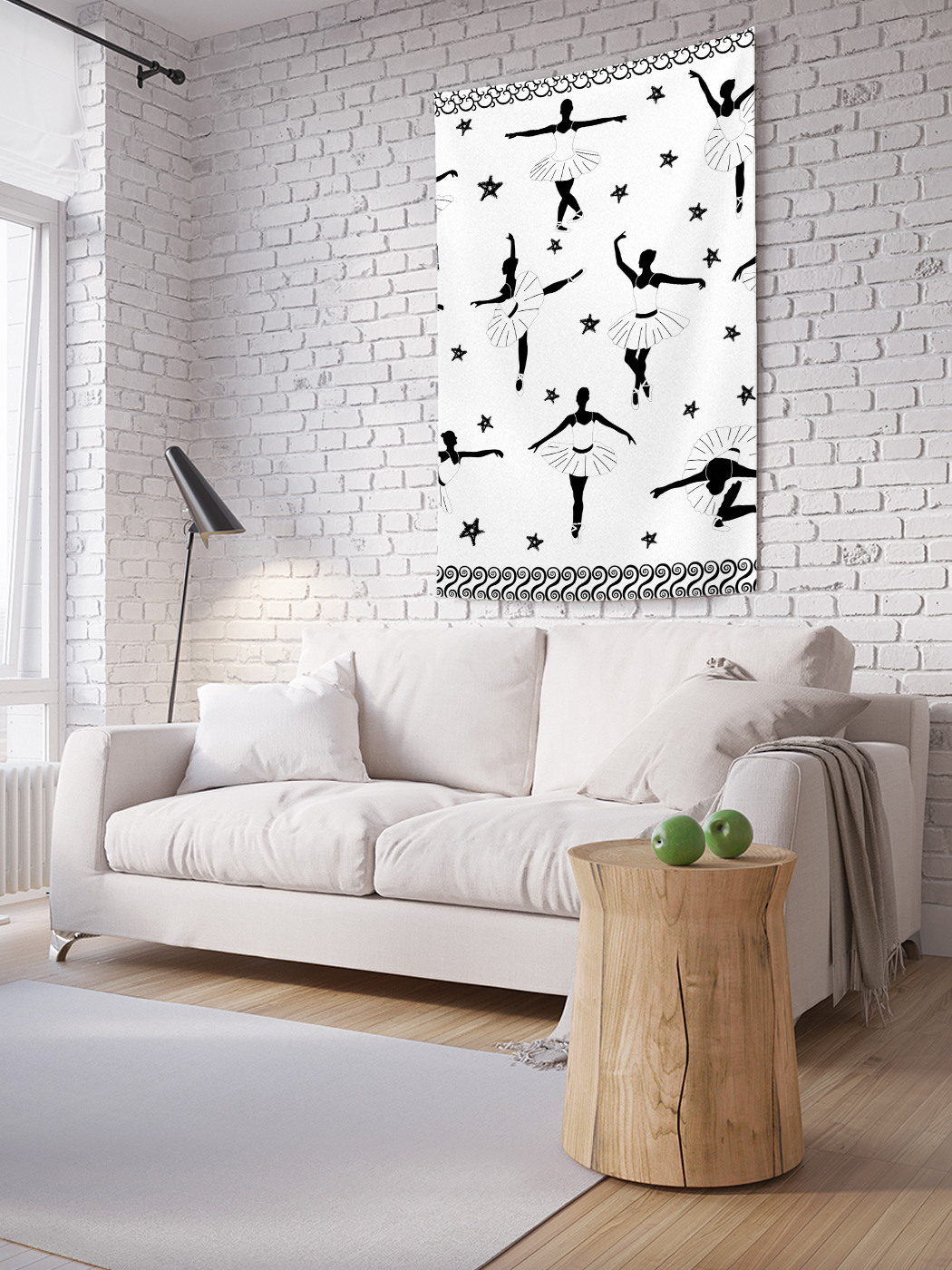 

Вертикальное фотопанно на стену JoyArty Танцы балерин 150x200 см, Танцы балерин