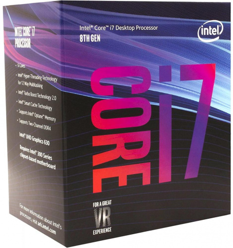 фото Процессор intel core i7 8700 lga 1151-v2 box