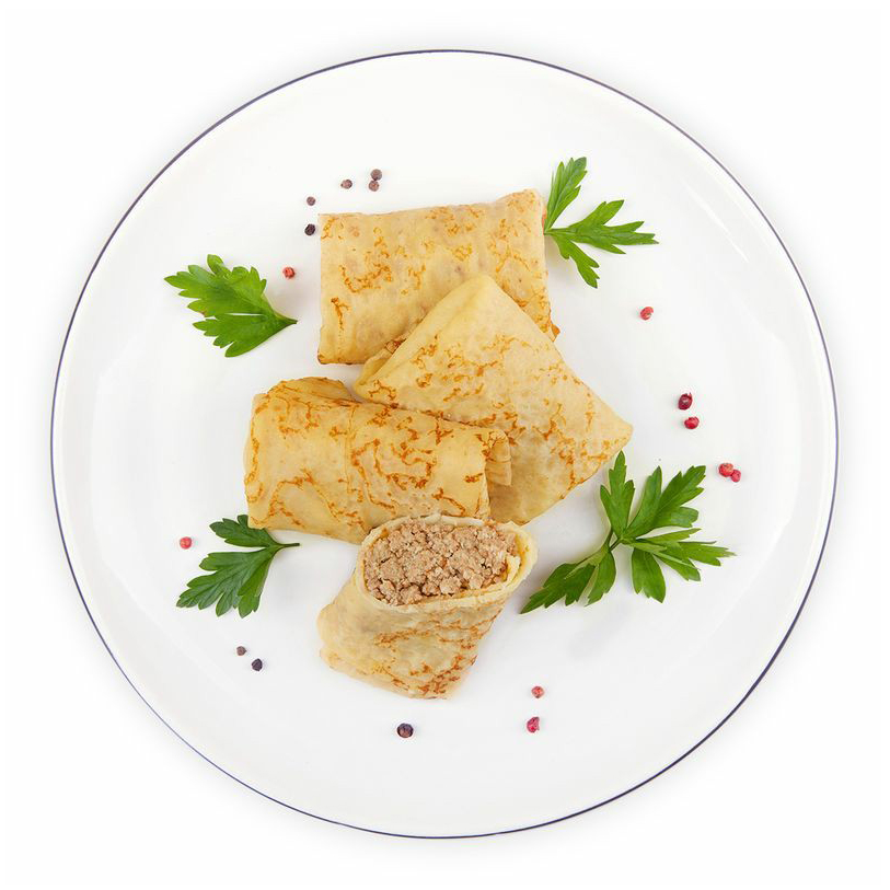 

Блины с мясом 80 г