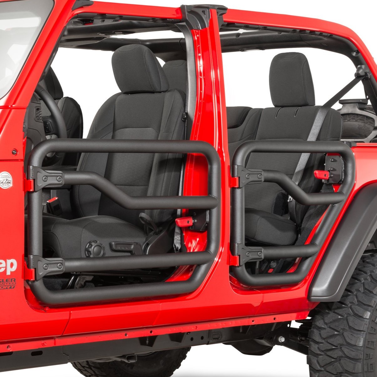 Летние трубчатые полудвери Jeep Wrangler JL Gladiator JT