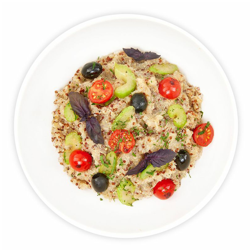 

Киноа с овощами и зеленью 150 г