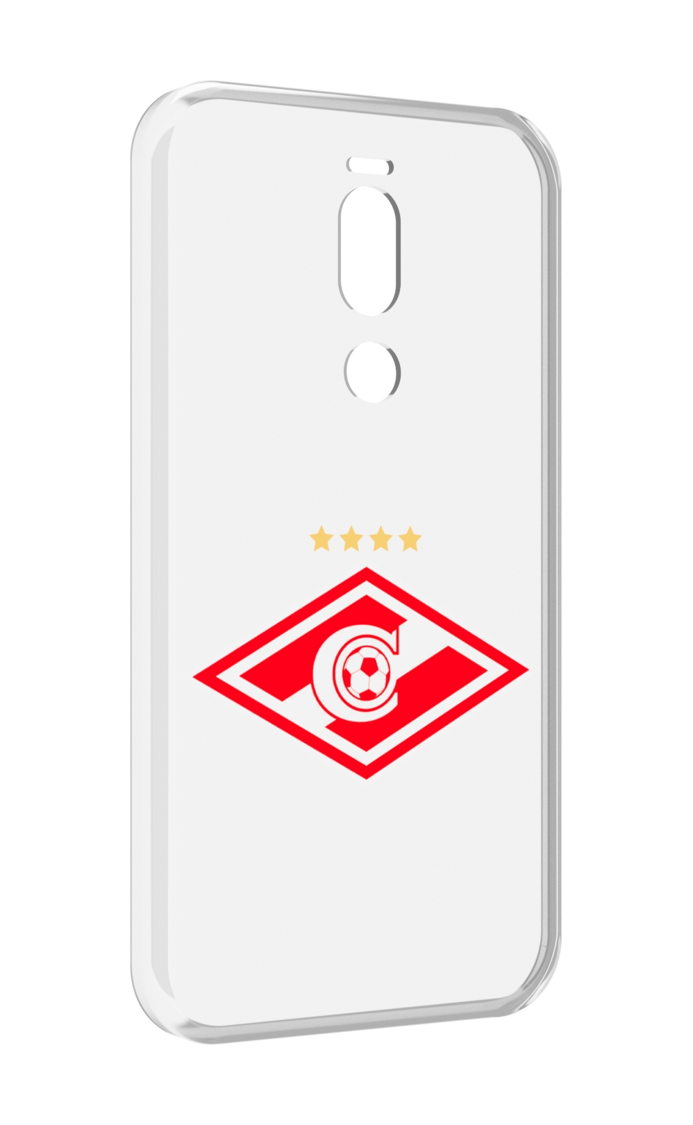 

Чехол Mypads Фк Спартак 1 Для Meizu X8, Прозрачный, Tocco